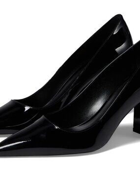 Stuart Weitzman Stuart 85 Block Pump Black 8.5 B